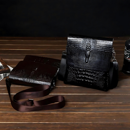 LeatherCroc Offical Satchel