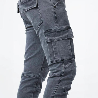 UrbanFlex Cargo Denim