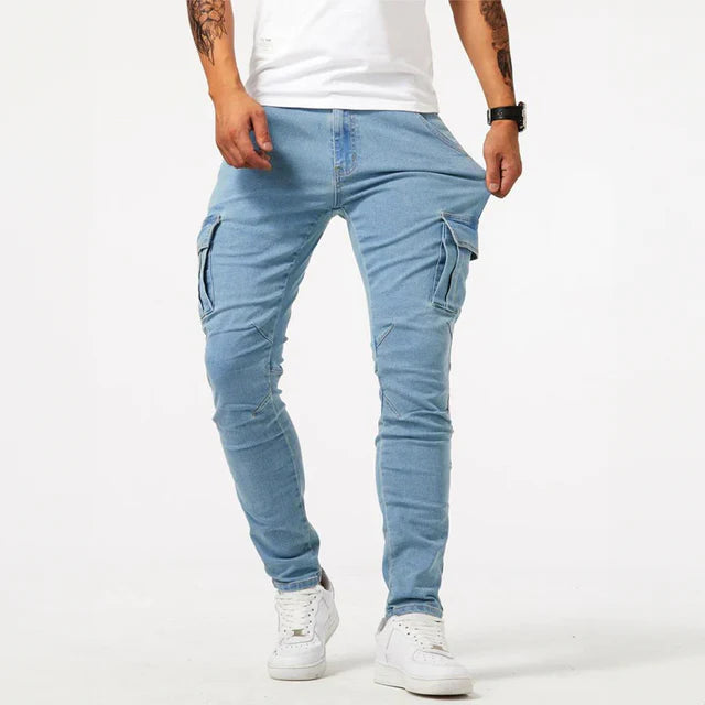 UrbanFlex Cargo Denim