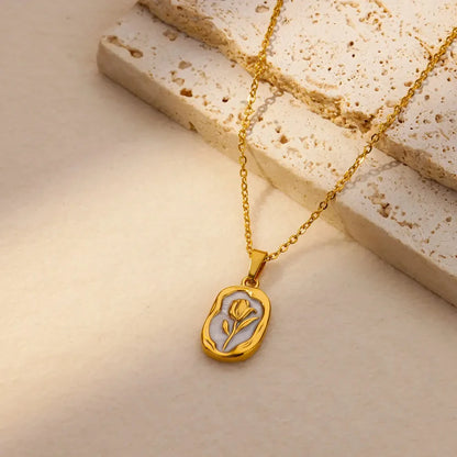 Fleur d’Or Pendant