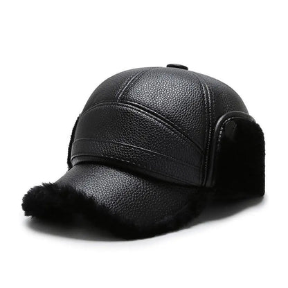 Valkova Leather Cap