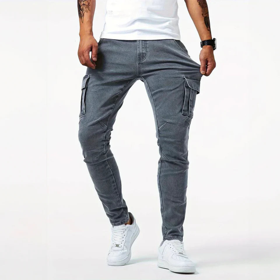 UrbanFlex Cargo Denim